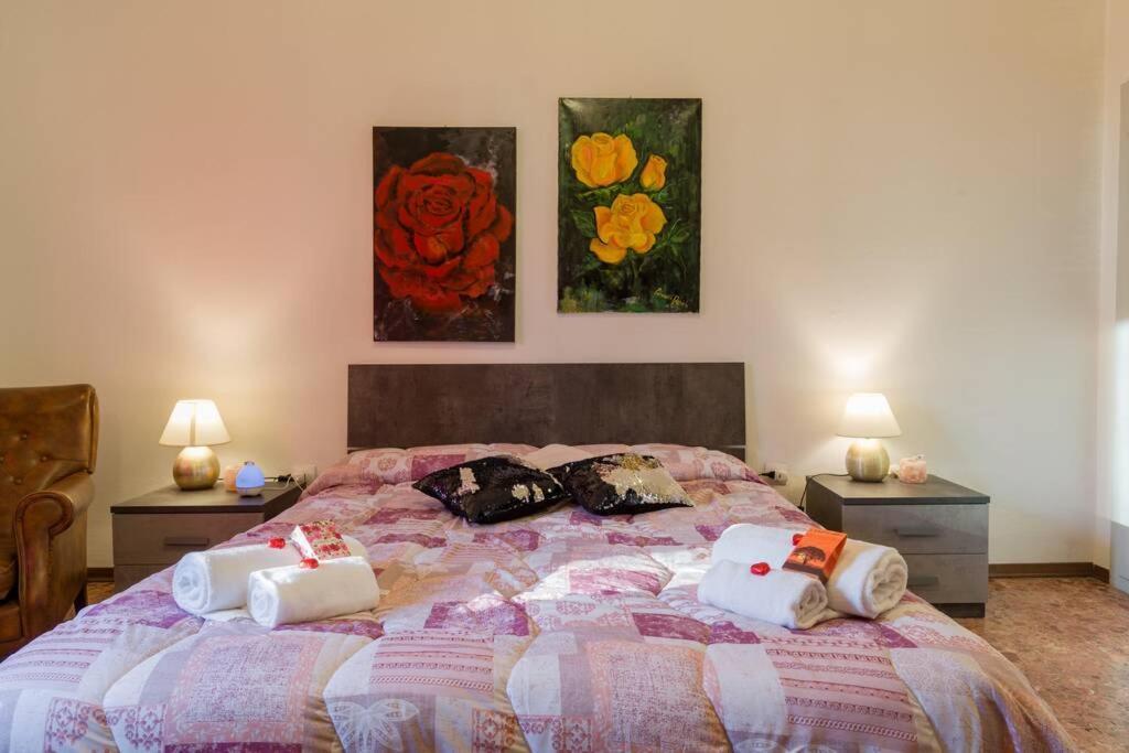 ヴァレッジョ・スル・ミンチョ Gardaland Residenza Le Rose! 120 M2ヴィラ エクステリア 写真